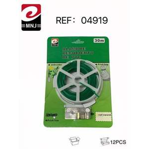 Fil de fer recouvert de PVC vert pour fournitures de jardinage - Product Image 3