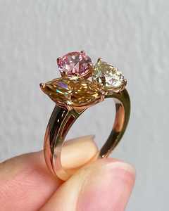 Anillo de Boda Clásico Chapado en Oro de 14K S925, Listo para Enviar, Personalizable para un Regalo Perfecto - Product Image 5