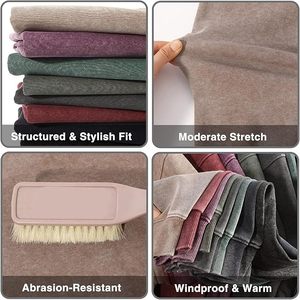 Sudadera con Capucha de Invierno Extra Grande Personalizada TopTie para Hombre y Mujer, 100% Algodón, Diseña Tu Propia Imagen/Texto/Logotipo, Estilo Vintage - Product Image 3