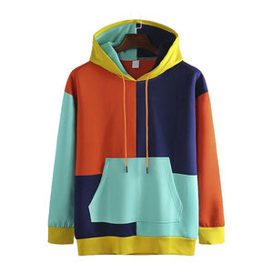 Sweat à capuche décontracté en polaire à manches longues, coupe classique, hiver, coton/polaire, couleurs personnalisables, tissu 300g, pour homme - Product Image 1