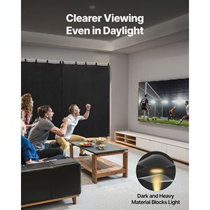 Tende Insonorizzanti 80 X 48 Pollici con Occhielli, Pannelli Acustici per Studio, Coperte Fonoassorbenti per un Migliore Controllo del Suono in Studio - Product Image 3