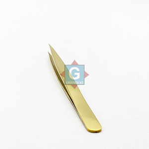 แหนบต่อขนตาปลายตรง สแตนเลส สำหรับต่อขนตา - Product Image 2
