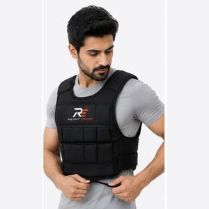 Premium Weighted Vest Designed For <b>Strength</b> <b>Training</b> Cardio Workouts Endurance Exercise And Full Body Fitness Performance - Product Image 1