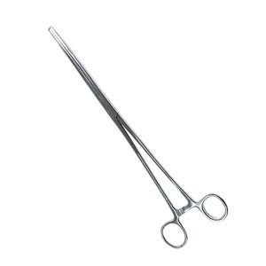 Ensemble de 2 pinces hémostatiques en acier inoxydable, courbées et droites, à verrouillage manuel, certifiées CE Classe I pour clinique - Product Image 3