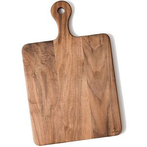 Planche à découper de cuisine élégante et durable en bois d'acacia pour fruits, légumes et aliments - Product Image 1