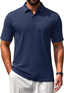 Polos de Alta Calidad para Hombre, Manga Corta, Algodón Piqué Suave, Corte Clásico, Camisetas Casuales para Golf - Product Image 5