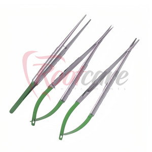 Kit de micro-agrandisseurs, ciseaux et pinces Castroviejo pour soins chirurgicaux, avec 3 poignées confortables - Product Image 6