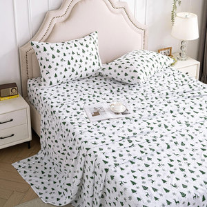 Ensemble de draps pliables modernes en tissu, polyester-coton de haute qualité, écologique, 600 fils, pour la maison et la chambre à coucher - Product Image 4