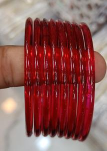 Handmade <b>Rainbow</b> Glass Bangles Colourful Multi Colour Striped Glass <b>Bracelets</b> Traditional Indian Glass Jewelry for Women Bulk - Product Image 5