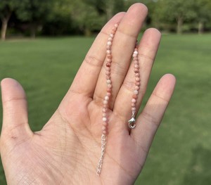 Wholesale Natural Pink <b>Opal</b> Round Faceted Beads <b>Bracelet</b> 925 Sterling Silver Handmade Adjustable Gemstone <b>Bracelet</b> Bulk Jewelry - Product Image 4