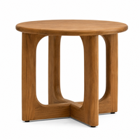 Table basse en rotin de conception asiatique minimaliste, faite à la main, confortable pour la maison, le bureau ou l'entrée