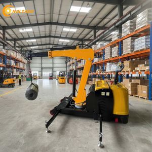 Grúa Hidráulica Mini NCC-1500 Naltako de 1.5 Toneladas, Altura de Elevación de 3.8 m, Grúa de Piso Giratoria de 360° para Trabajo Pesado - Product Image 1