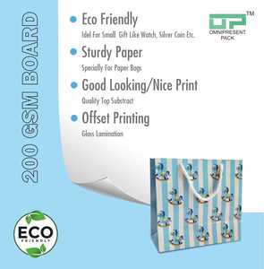 Elegant Gift Paper Bag for Corporate <b>Wedding</b> & Festive Gifting Custom Logo Luxury Paper Gift Bag for Premium Gift Packaging - Product Image 4