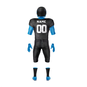 Custom Sublimated American Football Jersey <b>Men's</b> Short Sleeve Fitted Moisture Wicking With Custom Number And Player Name - Product Image 5