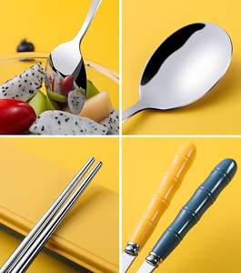 Juego de Cubiertos de Acero Inoxidable Ecológicos de Diseño para Organizadores de Eventos, Kit de Utensilios de Mesa Reutilizables y Sostenibles - Precio al por Mayor - Product Image 2