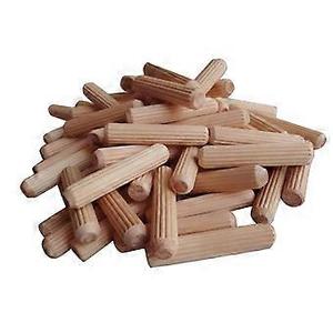 Tige en bois naturel de qualité supérieure - Bâton rond multifonctionnel pour le bricolage de meubles, les travaux manuels et la fabrication d'armoires - Product Image 2