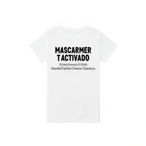 Camisetas de Verano para Mujer, Casuales, 100% Algodón, Transpirables, con Logotipo, Excedentes de Marca, Liquidación - Product Image 3