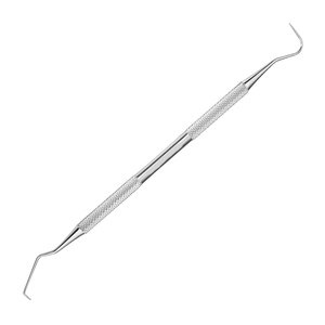Professional Dental Tartar Scraper Double Ended Stainless Steel Dental Probe & Scaler for Plaque Tartar Stain Removal - Product Image 2