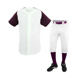 High Quality Custom <b>Baseball</b> Uniform Set Breathable Sublimated 100% Polyester Short Sleeve Unisex Adult Team Jersey OEM ODM - Product Image 1