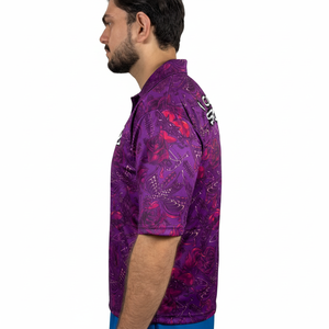 Camisas de hombre sublimadas con el último diseño de moda, estampadas, informales, para uso diario, con logo personalizado, precio al por mayor. - Product Image 5