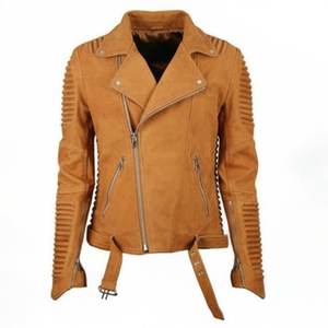 Nuevas llegadas: Chaqueta de camello con logo personalizado para hombre, chaquetas de cuero vintage para hombre, chaqueta de exterior, chaqueta de invierno de alta calidad, estilo urbano. - Product Image 1