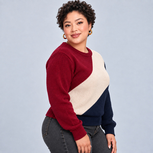 Suéter Duradero para Mujer con Tela de Alta Calidad, Textura Suave y Cómoda, Aislamiento Térmico y Diseño Transpirable - Product Image 3