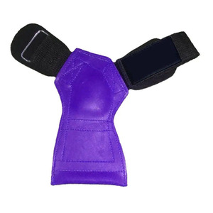 Poignées de levage en cuir durable pour la protection des paumes - Poignées réglables avec sangle de poignet pour tractions et entraînement de force - Product Image 2