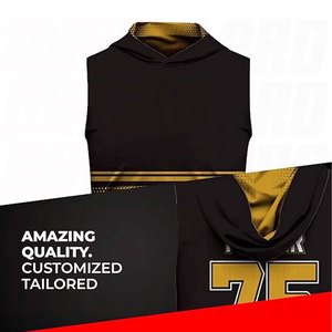 Personnalisation de vêtements de sport : Maillots de football américain 7v7, impression personnalisée, tenues d'équipe, hauts de performance recommandés par les entraîneurs, pour camps de jeunes et équipes. - Product Image 3