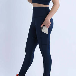 Customizable High Waist Premium Quality Yoga Pants for Women Sports Fitness <b>Leggings</b> Solid Pattern Gym Outerwear <b>Leggings</b> OEM - Product Image 3