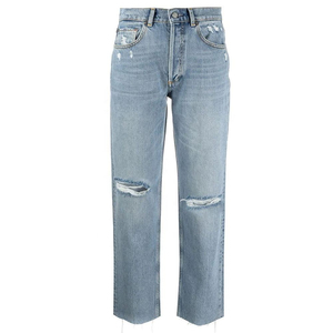 Pantalones Vaqueros de Mezclilla Personalizados al por Mayor 2026 para Mujer, de Pakistán, con Precio de Mayoreo, Logotipo Personalizado OEM - Product Image 1