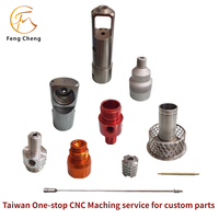 Servicio de Mecanizado CNC en Taiwán, Tolerancia de 0.05, Certificado ISO 9001, OEM Disponible, Diseño Personalizado, Perforación de Acero Inoxidable y Aluminio