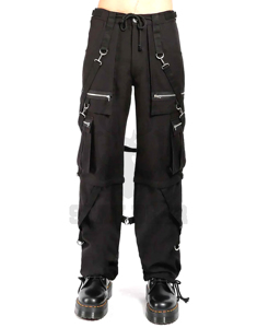 Pantalones de Moda Gótica, Pantalones Cargo Punk Alternativos para Hombre y Mujer, Venta al por Mayor - Product Image 1