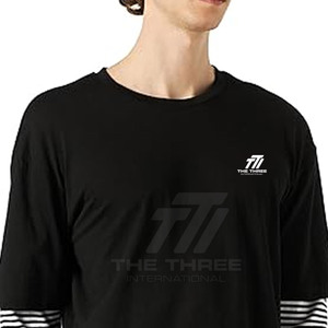 เสื้อยืดผู้ชายสองชั้นขายตรงจากโรงงาน เสื้อยืดผู้ชายสองชั้นขายดีที่สุด เสื้อยืดผู้ชายสองชั้นผลิตในปากีสถาน - Product Image 6