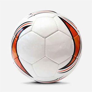 Balón de fútbol cosido a máquina con material TPU premium para partidos y entrenamiento deportivo, tamaño oficial 5, venta al por mayor. - Product Image 1