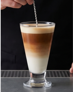 Cuillères à cocktail en acier inoxydable de qualité supérieure, design minimaliste, outils de mélange réutilisables pour agiter et mélanger les cocktails - Product Image 2