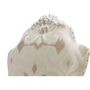 Set di 2 Sedie Laterali Avorio e Bianco Osso con Eleganti Gambe a Artiglio per Sala da Pranzo, Comode e Raffinate - Product Image 6