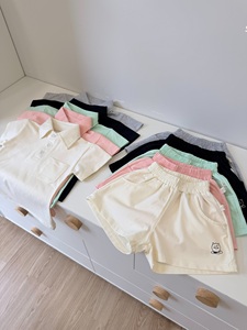 ชุดโปโลเด็กสไตล์เกาหลี SeunKids ผ้าฝ้าย 100% ระบายอากาศได้ดี เสื้อผ้าฤดูร้อน ผลิตในเวียดนาม - Product Image 4