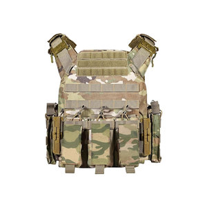 เสื้อกั๊กยุทธวิธีแบบปรับได้พร้อมระบบ MOLLE สำหรับการฝึกกลางแจ้งและกระเป๋าเป้สะพายหลังทางยุทธวิธี - Product Image 4