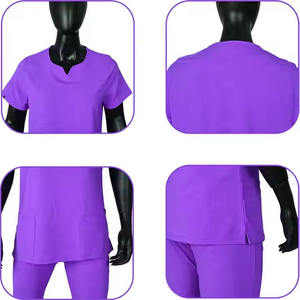 Tenues d'hôpital de qualité supérieure, ensembles d'infirmières, uniformes médicaux, tenues médicales modernes pour femmes, ensembles de blouses d'infirmières style yoga - Product Image 5