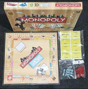 เกมการ์ดโมโนโพลี เกมกระดานสำหรับครอบครัว เกมการ์ดซื้อขายทรัพย์สินคลาสสิกสำหรับเด็กและผู้ใหญ่ - Product Image 1