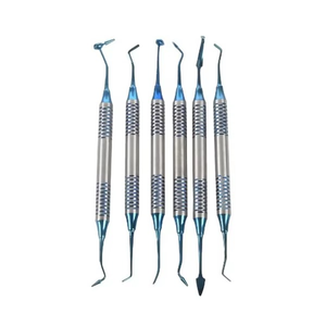 Instrumental de Relleno de Composite Premium (Juego de 6) de Acero Inoxidable Autoclavable, Kit de Escultura y Restauración Dental - Product Image 2