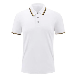 Chemise de golf pour homme, design personnalisé OEM, élégante, formelle, à motif uni, manches courtes, séchage rapide, tricotée, 100% coton, 220g, logo brodé - Product Image 1