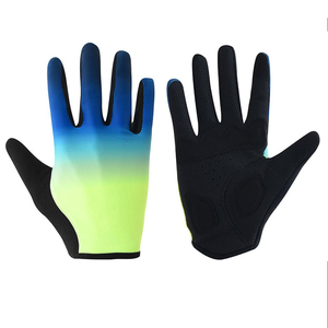Gants de vélo de haute qualité personnalisables pour le VTT, le DH et le cyclisme sur route, avec rembourrage en gel, en polyester, extensibles, antidérapants, unisexes, pour l'été - Product Image 6