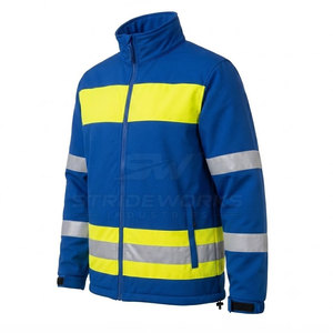 Everyday Wear Stretch Water Resistant Breathable Reflective <b>Softshell</b> Workwear <b>Jacket</b> Windproof Comfortable Lightweight Casual - Product Image 2