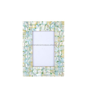 Cadre photo incrusté de nacre Taille personnalisée avec cadre photo à bas prix pour une utilisation décorative de table - Product Image 4