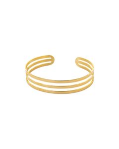 กำไลข้อมือโลหะสไตล์ร่วมสมัยสำหรับสุภาพสตรี เครื่องประดับแฟชั่นทันสมัย ของตกแต่งงานแต่งงานแบบดั้งเดิมและชาติพันธุ์ - Product Image 2