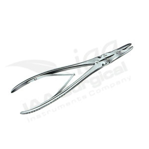Rongeur orthopédique à double action pour la coupe des os, en acier inoxydable, réutilisable - Product Image 2