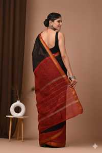 Sari en soie MAHESWARI pour les occasions de mariage - Product Image 4