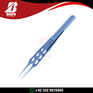 Pinzas de Sutura Oftálmicas McPherson Micro de Acero Inoxidable, Instrumentos Quirúrgicos con Certificación CE e ISO - Product Image 2