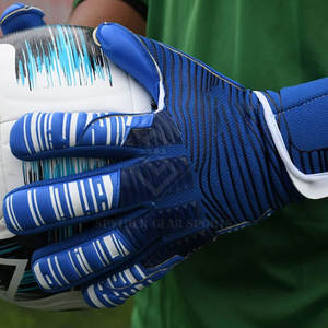 Guantes de Portero de Alta Calidad para Entrenamiento, Antideslizantes, con Cierre de Velcro, Palma de Látex Ligera para un Agarre Consistente, Uso Protector - Product Image 5